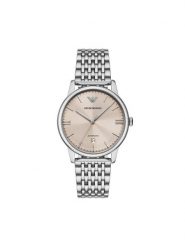 Emporio Armani Zegarek Mesh Automatic AR60082 Srebrny. Szare, analogowe zegarki męskie Emporio Armani, z meshu, srebrne. Za 1,899.00 zł.