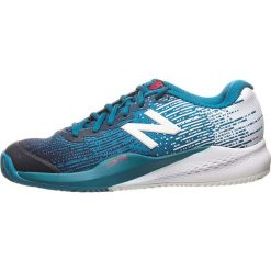 Buty "LP3" w kolorze morsko-białym do biegania. Buty treningowe męskie marki New Balance. W wyprzedaży za 403.95 zł.