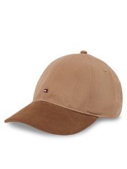 Tommy Hilfiger Czapka z daszkiem Th Flag Herringbone 6 Panel Cap AM0AM13385 Brązowy. Brązowe czapki męskie Tommy Hilfiger, bez wzorów, z bawełny. Za 179.99 zł.