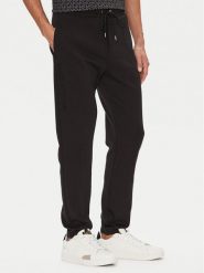 Michael Kors Spodnie dresowe CR552G65MF Czarny Regular Fit. Czarne spodnie dresowe męskie Michael Kors, bez wzorów, z bawełny. Za 599.99 zł.