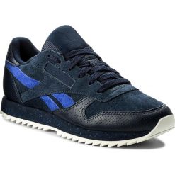Buty Reebok - Cl Lthr Ripple Sm BS9727 Collegiate Navy/Acid. Niebieskie buty sportowe na co dzień męskie Reebok, z materiału, eleganckie. W wyprzedaży za 259.00 zł.