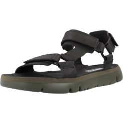 Sandały CAMPER ORUGA SANDAL Czarny. Czarne sandały męskie Camper, ze skóry, bez zapięcia. Za 510.56 zł.