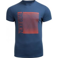 T-shirt męski TSM610 - GRANATOWY - Outhorn. Niebieskie t-shirty męskie Outhorn, z bawełny. W wyprzedaży za 27.99 zł.
