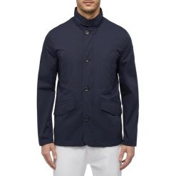 Kurtka GEOX M EOLO Niebieski. Niebieskie kurtki męskie Geox, m, bez wzorów, z tkaniny, casualowe, bez ramiączek, bez kaptura. Za 615.99 zł.