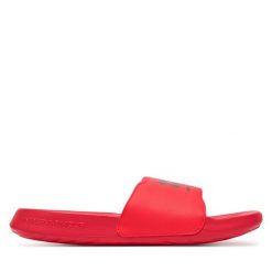 Klapki Under Armour. Czerwone klapki i japonki męskie Under Armour, bez wzorów. Za 119.99 zł.