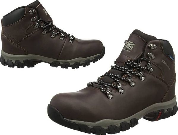 Buty trekkingowe męskie Karrimor MĘSKIE BUTY TREKKINGOWE KARRIMOR MENDIP K894-CHO. Buty trekkingowe męskie Karrimor, bez wzorów, bez zapięcia. Za 449.99 zł.