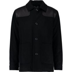 Topman BLACK DONKEY Parka black. Czarne parki męskie Topman, z materiału. Za 419.00 zł.