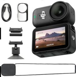 Kamera DJI Osmo Nano Standard Combo czarna. Czarne kamery sportowe DJI. Za 1,382.99 zł.