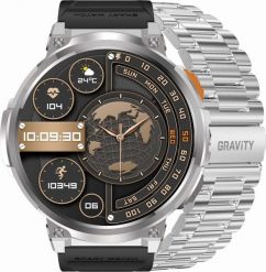 Smartwatch Gravity GT23-2 Czarny (GT23). Czarne zegarki smartwatch Gravity. Za 176.44 zł.