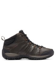 Columbia Trekkingi Woodburn II Chukka Wp Omni-Heat 2105171 Brązowy. Brązowe buty trekkingowe męskie Columbia, bez wzorów, ze skóry, bez zapięcia, trekkingowe, omni-heat (columbia). Za 321.99 zł.