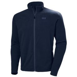 Polar Helly Hansen Daybreaker. Niebieskie bluzy z polaru męskie Helly Hansen, bez wzorów, z materiału, sportowe, bez ramiączek, bez kaptura. Za 335.55 zł.