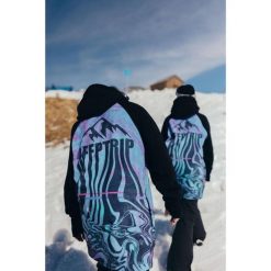 Bluza outdoorowa z kapturem męska DEEP TRIP Melt softshell. Czarne bluzy z kapturem męskie DEEP TRIP, m, bez wzorów, z softshellu, z kapturem. Za 499.00 zł.