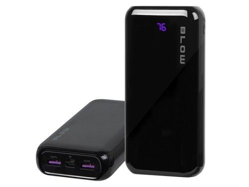 BLOW POWER BANK 20000MAH PD 20W CZARNY PB20F. Czarne powerbanki Blow. Za 76.99 zł.