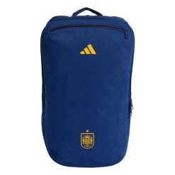 Plecak Spain Football. Niebieskie plecaki męskie ADIDAS, bez wzorów, z materiału. Za 219.00 zł.