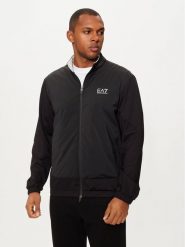 EA7 Emporio Armani Kurtka przejściowa 6DPM85 PJUFZ Czarny Regular Fit. Czarne kurtki męskie EA7 Emporio Armani, l, bez wzorów, z syntetyku, bez ramiączek, bez kaptura. Za 419.99 zł.
