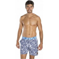 Speedo Kąpielówki Vintage Printed 16 Watershorts Navy/White S. Kąpielówki męskie marki SPEEDO. W wyprzedaży za 129.00 zł.