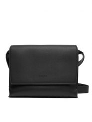 Calvin Klein Saszetka Micro Pebble Messenger 27 LV04D3034G Czarny. Czarne saszetki męskie Calvin Klein, bez wzorów, ze skóry. Za 449.99 zł.