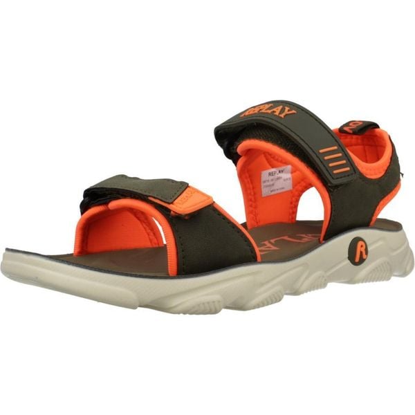 Sandały REPLAY JARRETH 1 Szary. Szare buty zimowe męskie Replay, bez wzorów, z syntetyku, sportowe, bez obcasa, bez zapięcia. Za 179.99 zł.