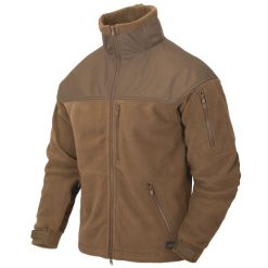 Kurtka polarowa męska Helikon-Tex Classic Army Fleece. Brązowe kurtki męskie Helikon-Tex, m, bez wzorów, z polaru, sportowe, bez ramiączek, bez kaptura. Za 209.99 zł.