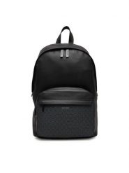 Calvin Klein Plecak Ck Must Round Bp Mono K50K513047 Czarny. Czarne plecaki męskie Calvin Klein, bez wzorów, ze skóry. Za 449.99 zł.