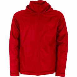 Wodoodporna kurtka na każdą pogodę Stanno Prime. Czerwone kurtki męskie STANNO, l, bez wzorów, bez ramiączek, bez kaptura. Za 364.00 zł.