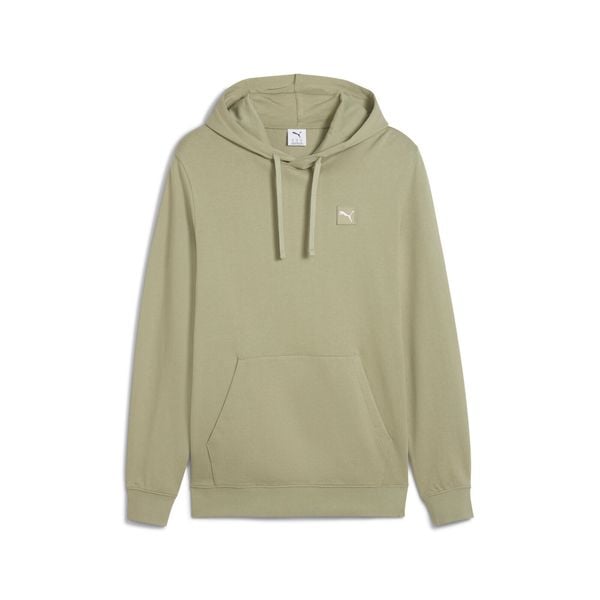 Bluza z kapturem Puma Essential Elevated. Zielone bluzy nierozpinane męskie Puma, bez wzorów, z kapturem. Za 225.45 zł.