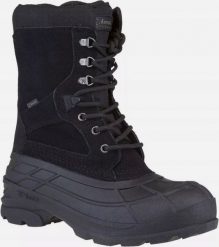 Buty trekkingowe męskie Kamik M'S NATION PLUS, BLK, 43 (us 10); uk 9. Buty trekkingowe męskie KAMIK, bez wzorów, bez zapięcia. Za 334.62 zł.