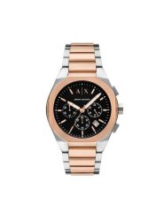 Armani Exchange Zegarek Rafael AX4181 Srebrny. Szare, analogowe zegarki męskie Armani Exchange, srebrne. Za 979.99 zł.