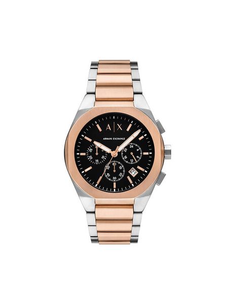 Armani Exchange Zegarek Rafael AX4181 Srebrny. Szare, analogowe zegarki męskie Armani Exchange, srebrne. Za 669.99 zł.