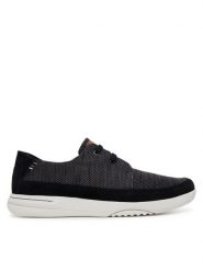 Clarks Sneakersy Easeway Lace 26181368 Czarny. Czarne buty sportowe na co dzień męskie Clarks, m, bez wzorów, z materiału, bez ramiączek, bez kaptura. Za 219.99 zł.