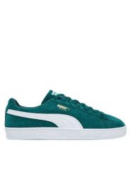 Puma Sneakersy Suede Classic 399781 15 Zielony. Zielone buty sportowe na co dzień męskie Puma, m, bez wzorów, ze skóry, bez ramiączek, bez kaptura. Za 259.99 zł.