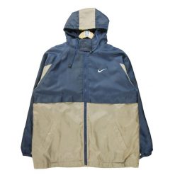 Second life - Parka męska Made in USA granatowa - Stan dobry. Niebieskie parki męskie Nike, na zimę, m, bez wzorów, bez kaptura. Za 135.32 zł.