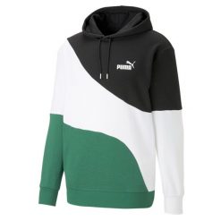 Bluza treningowa męska Puma Power Cat Hoodie. Czarne bluzy z kapturem męskie Puma, m, bez wzorów, z kapturem. W wyprzedaży za 227.90 zł.