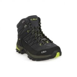 Buty trekkingowe męskie CMP Rigel Mid. Czarne buty trekkingowe męskie CMP, bez wzorów, z materiału, za kostkę, bez zapięcia. Za 484.00 zł.
