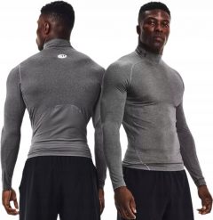 KOSZULKA MĘSKA UNDER ARMOUR LONGSLEEVE TERMOAKTYWNA NA ZIMĘ 1369606 090 XL. Bielizna termoaktywna męska Under Armour, m, bez wzorów, bez ramiączek. Za 144.99 zł.