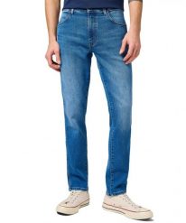 MESKIE SPODNIE WRANGLER LARSTON WAVE 112362341. Jeansy męskie Wrangler, bez wzorów, z jeansu. Za 219.99 zł.
