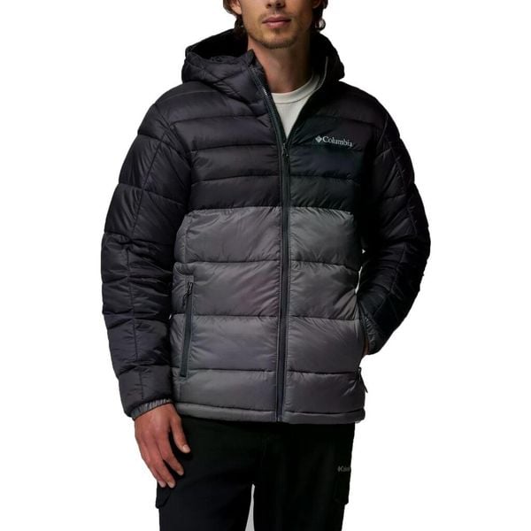 Kurtka COLUMBIA BUCK BUTTE II INSULATED H Szary. Szare kurtki męskie Columbia, m, bez wzorów, z syntetyku, casualowe, bez ramiączek, bez kaptura. Za 646.15 zł.