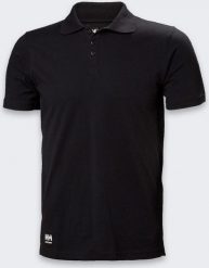 Helly Hansen T-shirt HELLY HANSEN Manchester Polo, black 2XL. Czarne koszulki polo męskie Helly Hansen, m, bez wzorów, bez kołnierzyka, bez ramiączek. Za 119.89 zł.