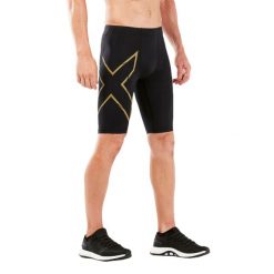 Szorty kompresyjne 2XU Light Speed. Czarne szorty sportowe męskie 2XU, bez wzorów, sportowe. Za 460.00 zł.