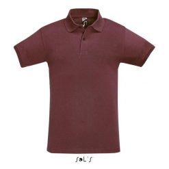 Polo Sol's Perfect. Brązowe koszulki polo męskie SOL'S, m, bez wzorów, eleganckie, bez kołnierzyka, bez ramiączek. Za 122.50 zł.