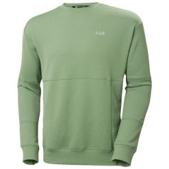 Bluza z okrągłym dekoltem Helly Hansen Evolved Air. Zielone bluzy nierozpinane męskie Helly Hansen, m, bez wzorów, bez ramiączek, bez kaptura. Za 408.50 zł.