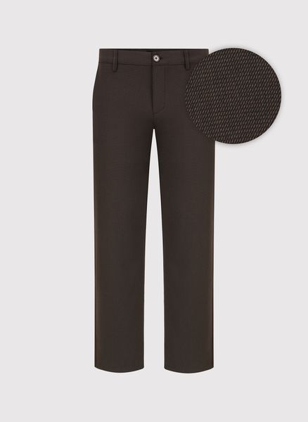 PAKO LORENTE – Brązowe spodnie męskie chino. Brązowe eleganckie spodnie męskie Pako Lorente, bez wzorów, z elastanu, casualowe. Za 359.99 zł.