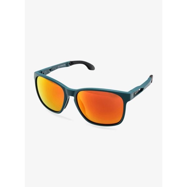 Okulary przeciwsłoneczne Rudy Project Light Flow A - multilaser orange/teal. Zielone okulary przeciwsłoneczne męskie Rudy Project, bez wzorów, sportowe. Za 566.99 zł.