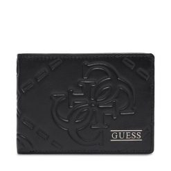 Portfel Guess. Czarne portfele męskie Guess, z aplikacjami. Za 319.99 zł.