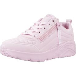 Buty SKECHERS UNO LITE - EASY ZIP Rose. Czerwone buty trekkingowe męskie Skechers, bez wzorów, z materiału, bez zapięcia, trekkingowe, skechers sport. Za 234.87 zł.