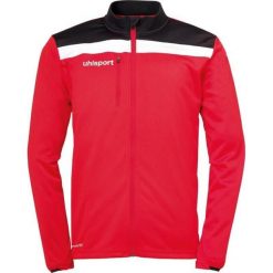 Kurtka Uhlsport Offense 23 Poly. Czarne kurtki męskie Uhlsport, bez wzorów, sportowe, bez ramiączek, bez kaptura. Za 148.50 zł.