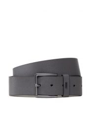 Boss Pasek Męski Ther-D 50481041 Szary. Szare paski męskie Boss, bez wzorów, ze skóry. Za 379.99 zł.