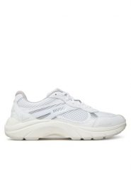 HUGO Sneakersy GO2 50548571 Biały. Białe buty sportowe na co dzień męskie Hugo, m, bez wzorów, z materiału, bez ramiączek, bez kaptura. Za 569.99 zł.
