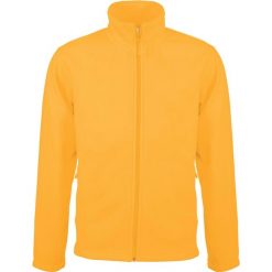 Polarowa kurtka z zamkiem Kariban Falco. Żółte kurtki męskie KARIBAN, m, bez wzorów, z polaru, bez ramiączek, bez kaptura. Za 145.00 zł.