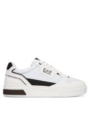 EA7 Emporio Armani Sneakersy 7X000650 AF23102 MZ021 Biały. Białe buty sportowe na co dzień męskie EA7 Emporio Armani, m, bez wzorów, ze skóry, bez ramiączek, bez kaptura. Za 789.99 zł.